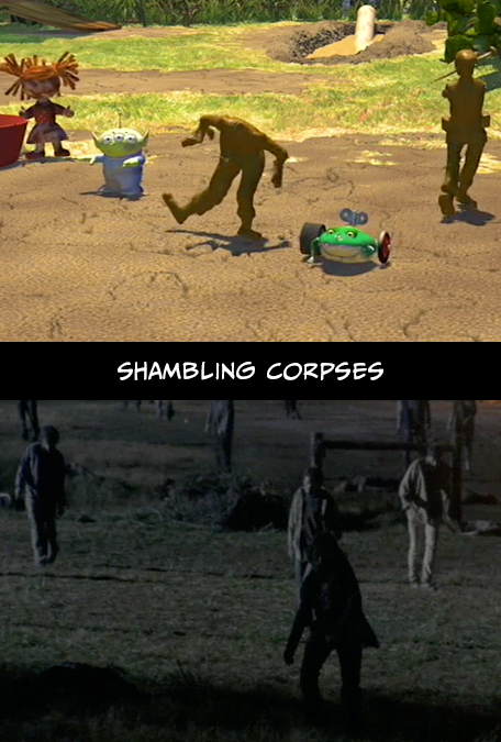15 shambling corpses