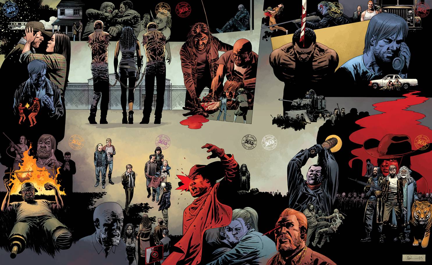 The Walking Dead 115 ALL COVERS! - Skybound Entertainment