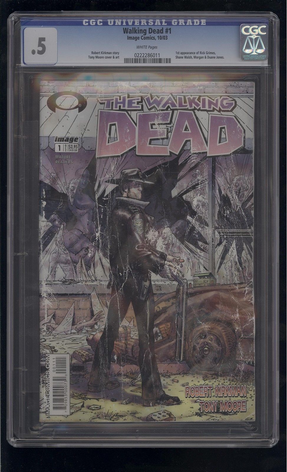 UPDATED) The Walking Dead #1 CGC 0.5 Rises on eBay - Skybound ...