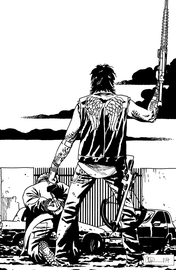 The Walking Dead Daryl Dies Comic 2334