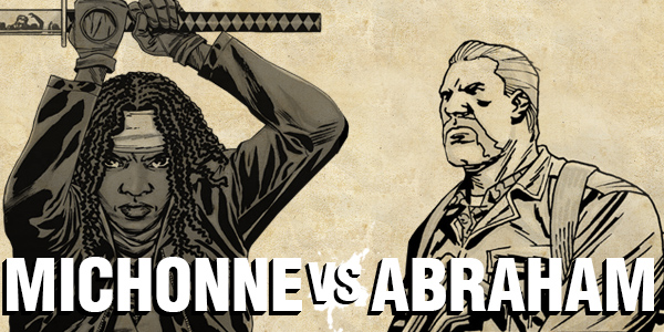 Michonne-vs-Abraham