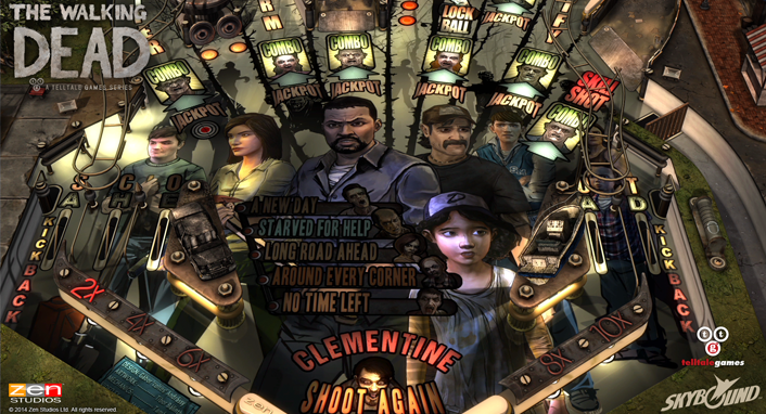 The Walking Dead Pinball Game Out Now!