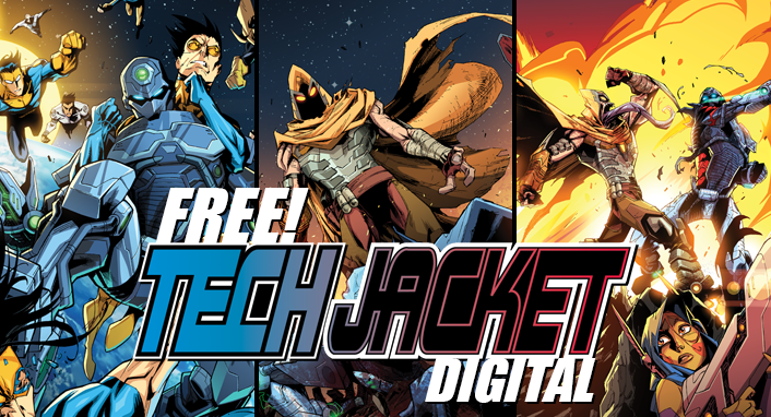 TECH JACKET DIGITAL Now FREE for Skybound Insiders!