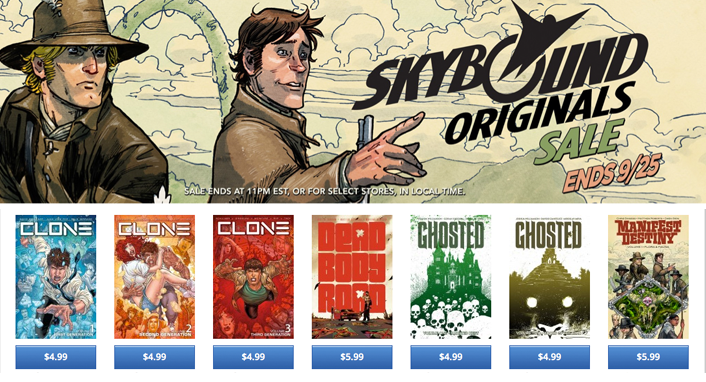 ComiXology Skybound Originals On Sale!