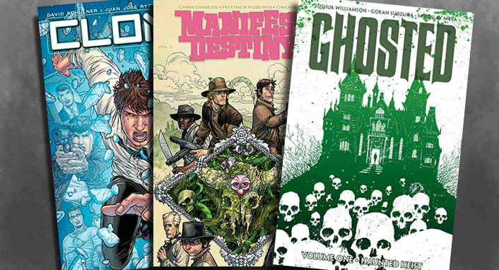 Clone, Manifest, Ghosted Volume 1s on Sale!