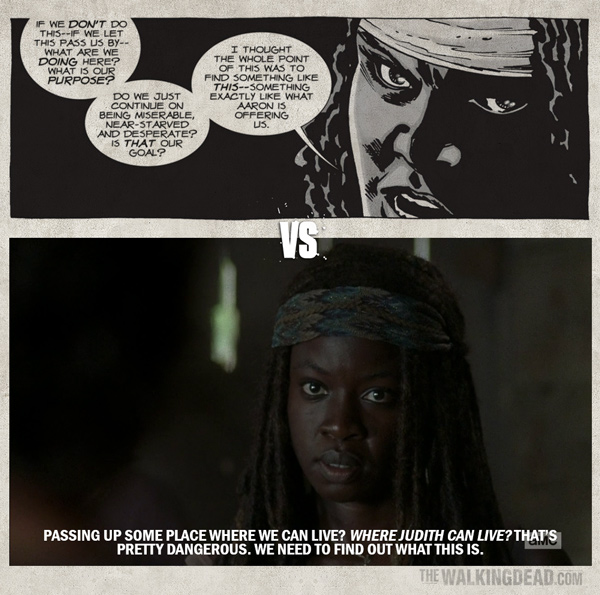 Michonne-argues-comparison-s