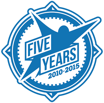 five-year-logo