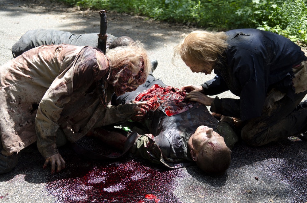 Walkers - The Walking Dead _ Season 6, Episode 3 - Photo Credit: Gene Page/AMC