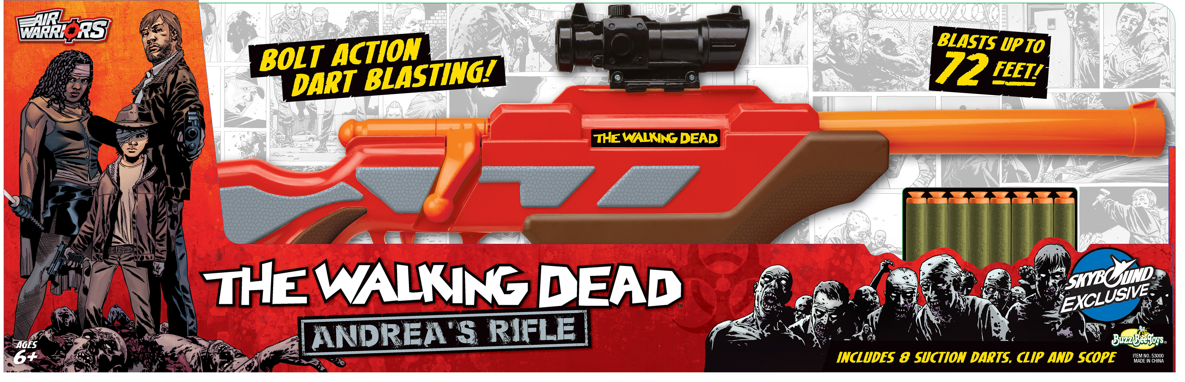 nerf the walking dead