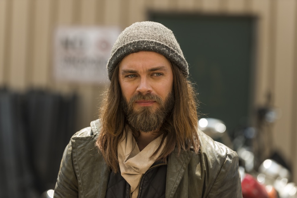 Tom Payne as Paul 'Jesus' Rovia - The Walking Dead _ Season 7, Episode 8 - Photo Credit: Gene Page/AMC