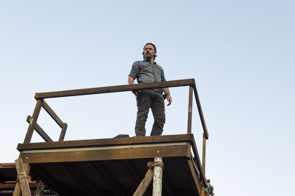 Andrew Lincoln as Rick Grimes - The Walking Dead _ Season 7, Episode 16 - Photo Credit: Gene Page/AMC