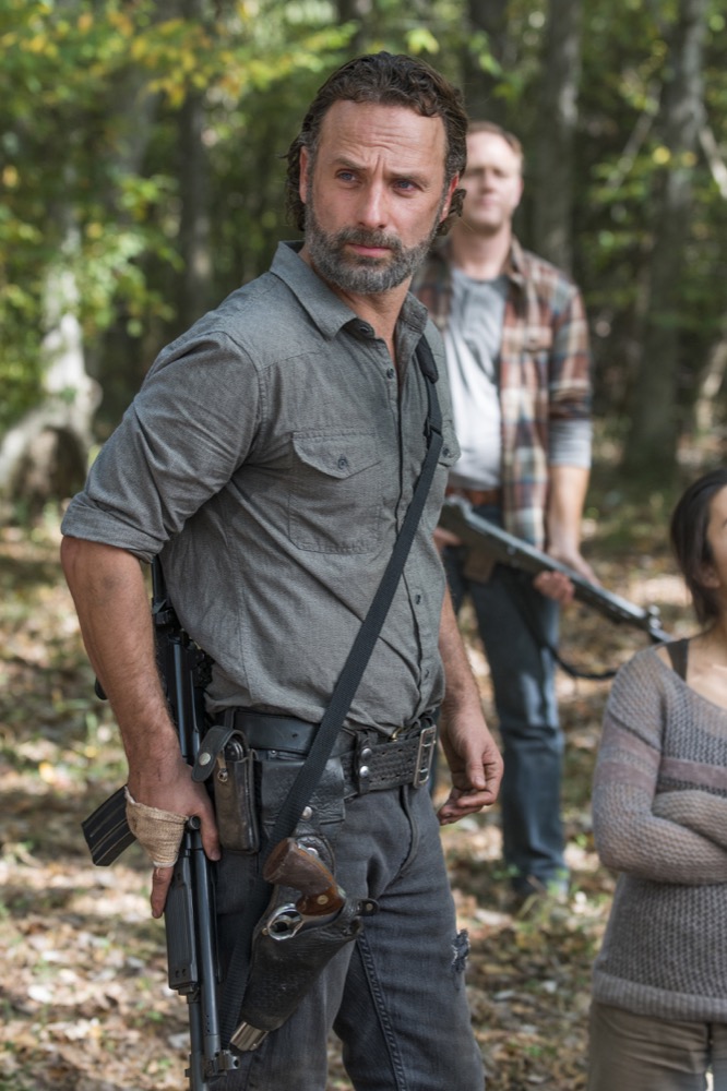 Andrew Lincoln as Rick Grimes - The Walking Dead _ Season 7, Episode 15 - Photo Credit: Gene Page/AMC
