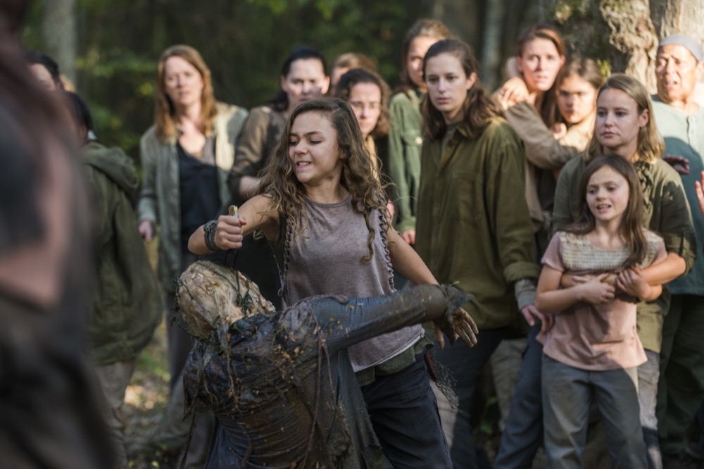 Mimi Kirkland as Rachel - The Walking Dead _ Season 7, Episode 15 - Photo Credit: Gene Page/AMC
