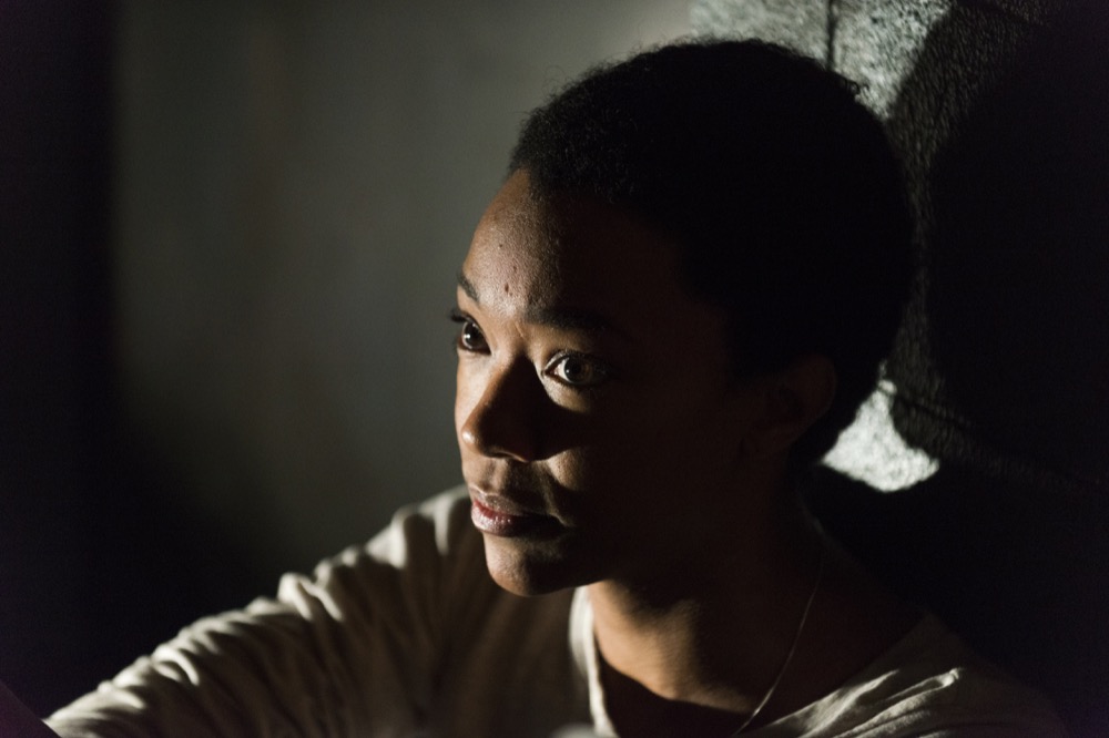 Sonequa Martin-Green as Sasha Williams - The Walking Dead _ Season 7, Episode 15 - Photo Credit: Gene Page/AMC