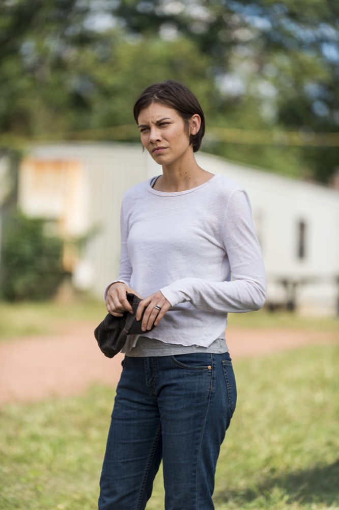 Lauren Cohan as Maggie Greene - The Walking Dead _ Season 7, Episode 13 - Photo Credit: Gene Page/AMC