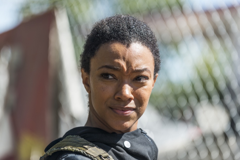 Sonequa Martin-Green as Sasha Williams - The Walking Dead _ Season 7, Episode 13 - Photo Credit: Gene Page/AMC