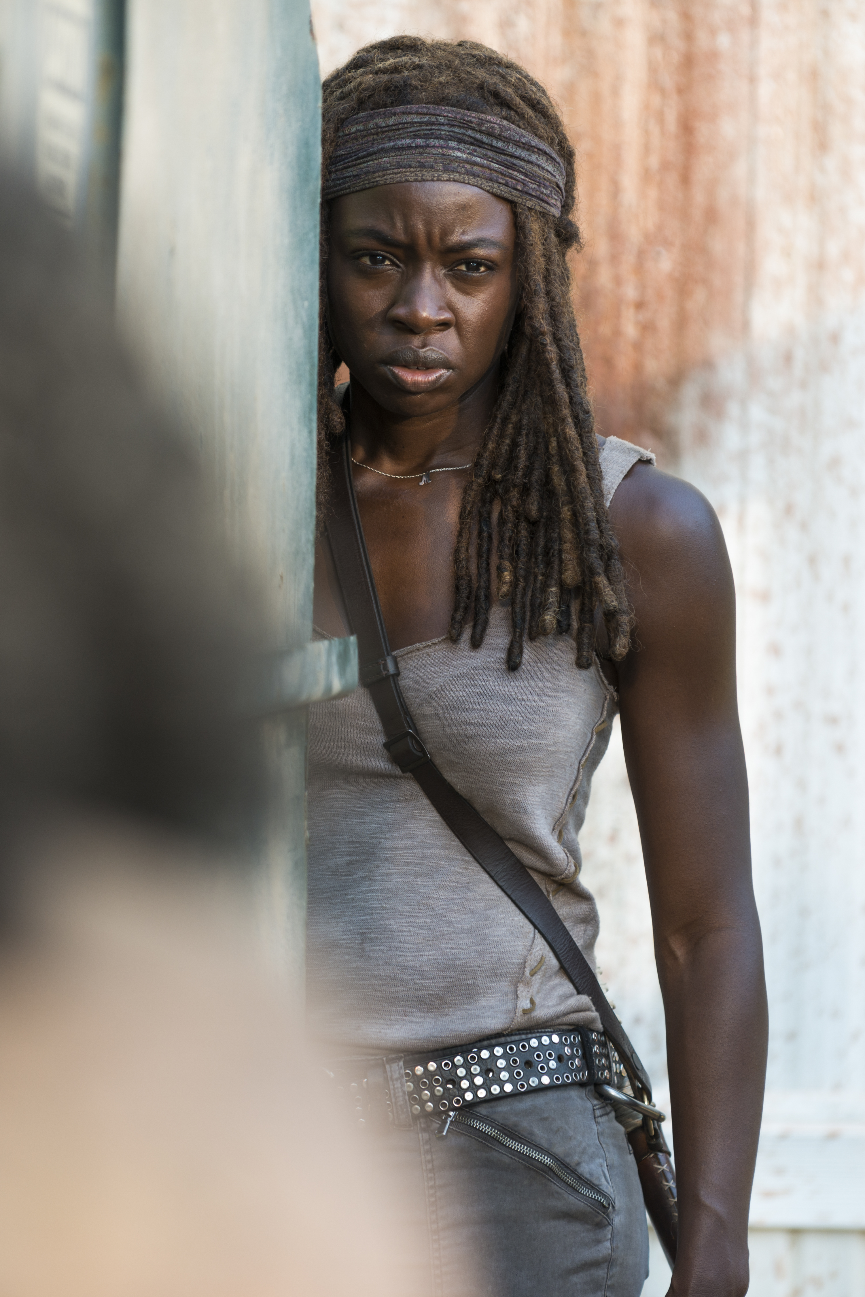 Danai Gurira as Michonne - The Walking Dead _ Season 7, Episode 12 - Photo Credit: Gene Page/AMC