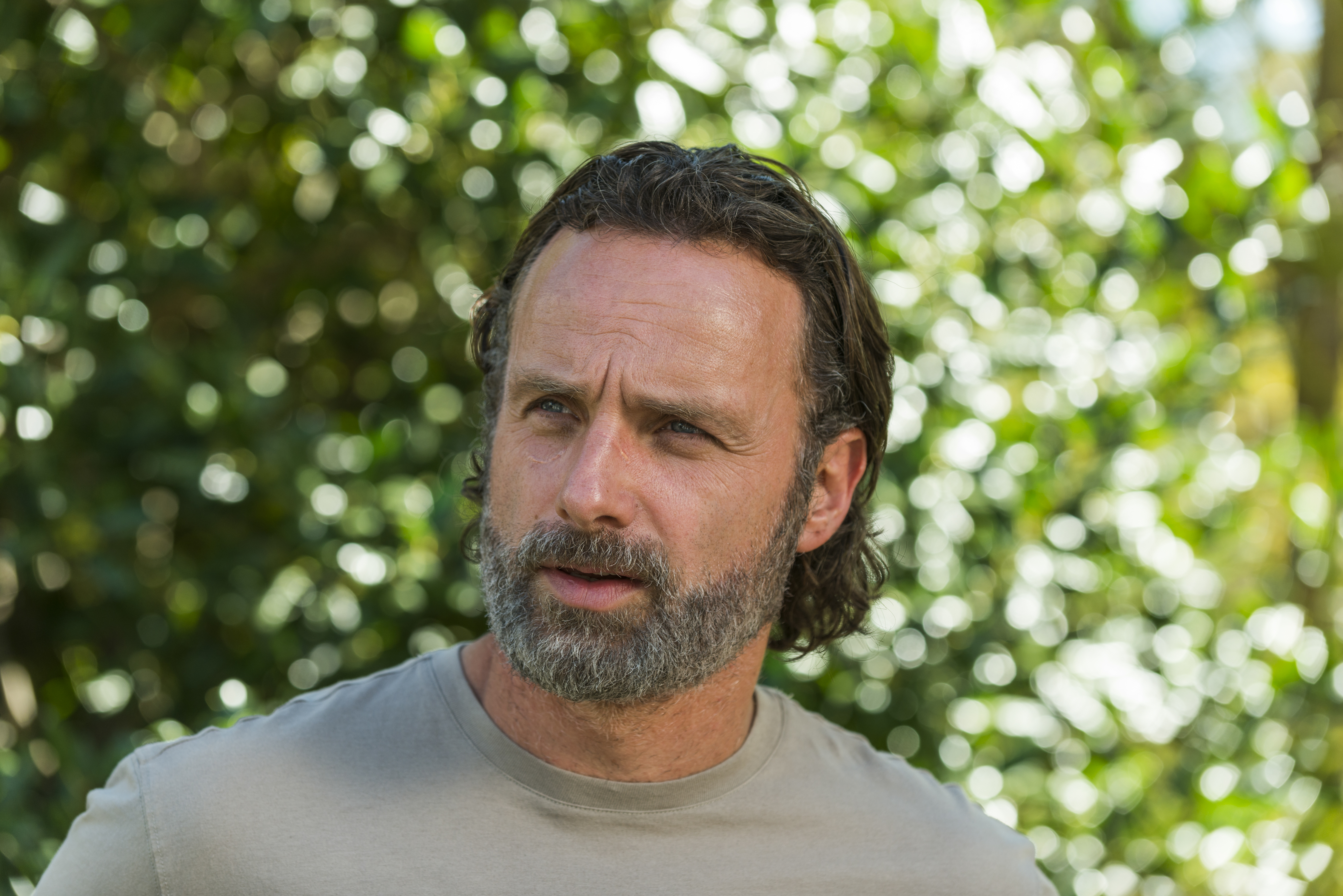 Andrew Lincoln as Rick Grimes - The Walking Dead _ Season 7, Episode 12 - Photo Credit: Gene Page/AMC