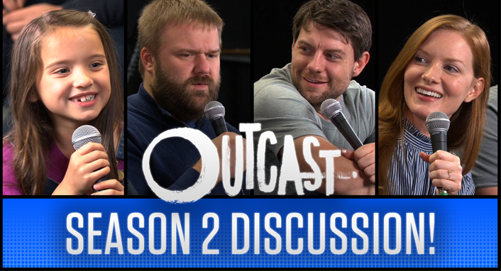 Robert Kirkman, Patrick Fugit & MORE! – OUTCAST Season 2 Discussion!
