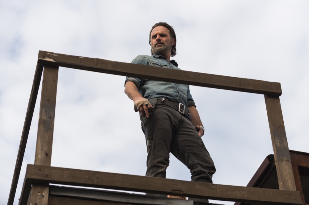Andrew Lincoln as Rick Grimes - The Walking Dead _ Season 7, Episode 16 - Photo Credit: Gene Page/AMC