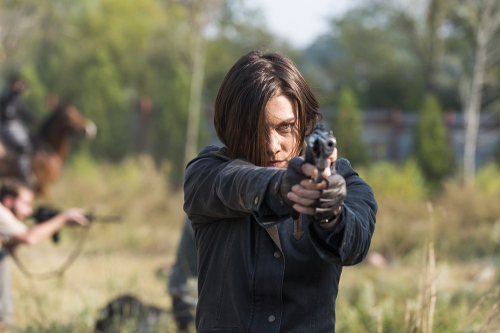 Lauren Cohan as Maggie Greene - The Walking Dead _ Season 7, Episode 16 - Photo Credit: Gene Page/AMC