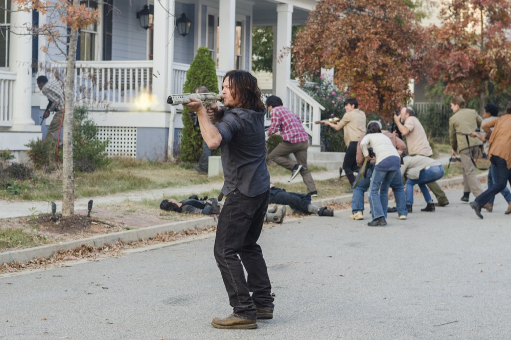Norman Reedus as Daryl Dixon - The Walking Dead _ Season 7, Episode 16 - Photo Credit: Gene Page/AMC
