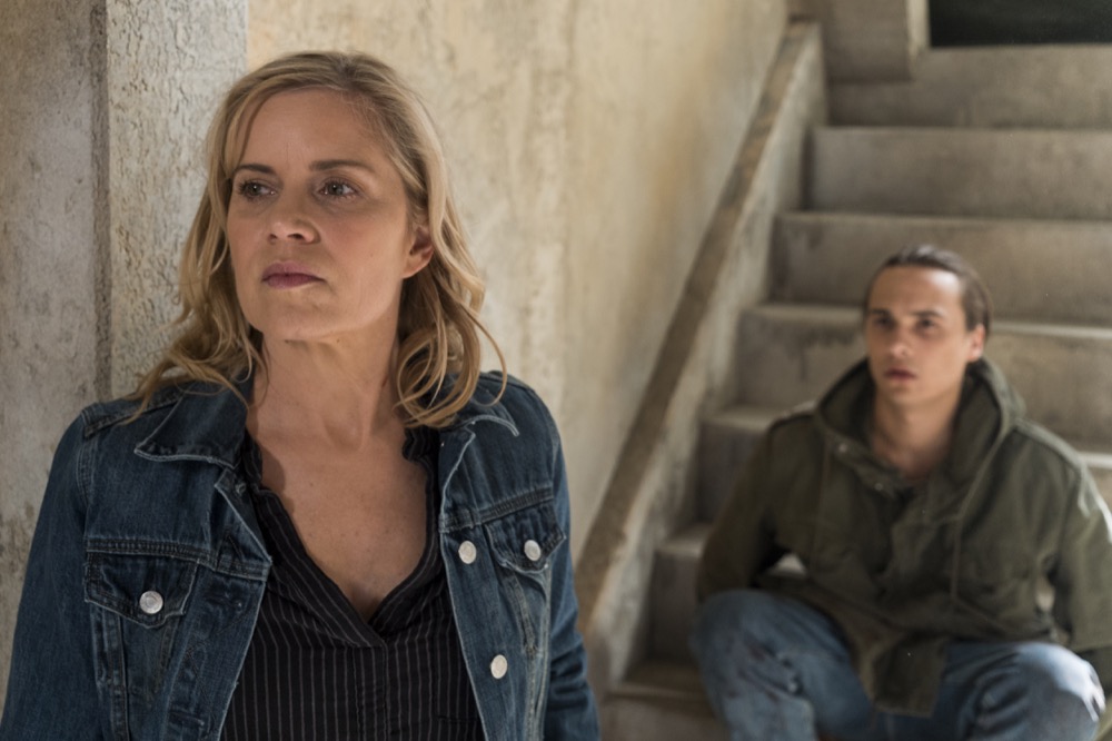 Kim Dickens as Madison Clark, Frank Dillane as Nick Clark - Fear the Walking Dead _ Season 3, Episode 6 - Photo Credit: Richard Foreman, Jr/AMC