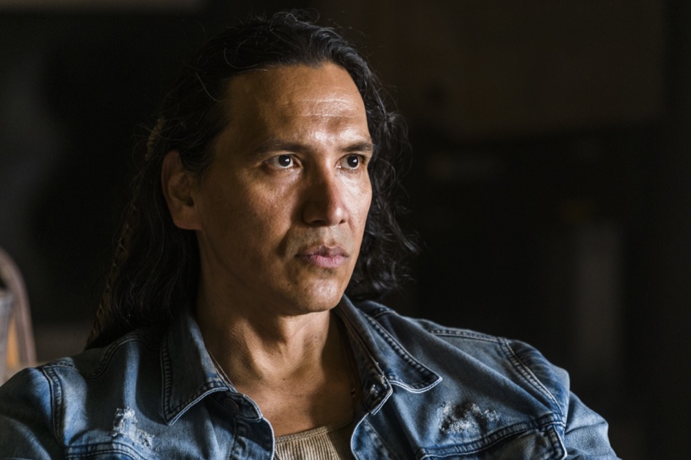 Michael Greyeyes as Qaletaqa Walker - Fear the Walking Dead _ Season 3, Episode 8 - Photo Credit: Richard Foreman, Jr/AMC