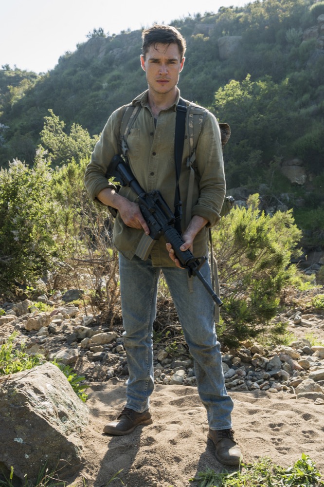 Sam Underwood as Jake Otto - Fear the Walking Dead _ Season 3, Episode 7 - Photo Credit: Richard Foreman, Jr/AMC