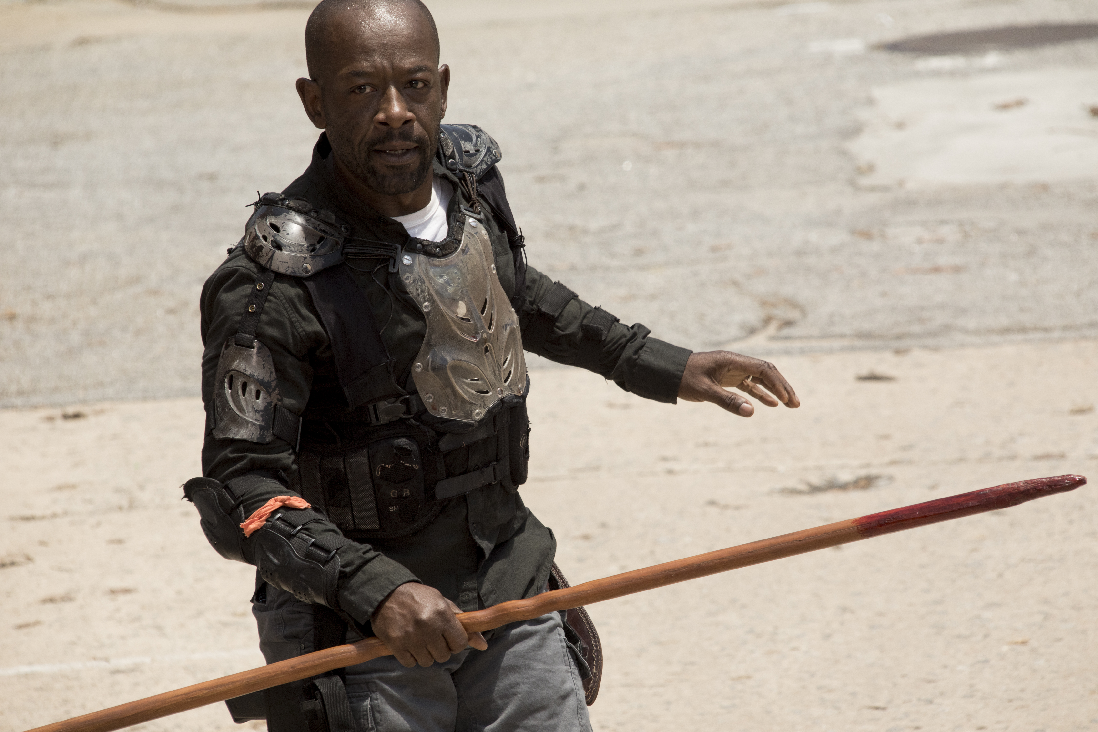 Lennie James as Morgan Jones - The Walking Dead _ Season 8, Episode 1 - Photo Credit: Jackson Lee Davis/AMC