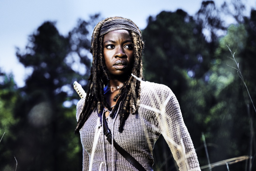 Danai Gurira as Michonne - The Walking Dead _ Season 8, Gallery - Photo Credit: Alan Clarke/AMC