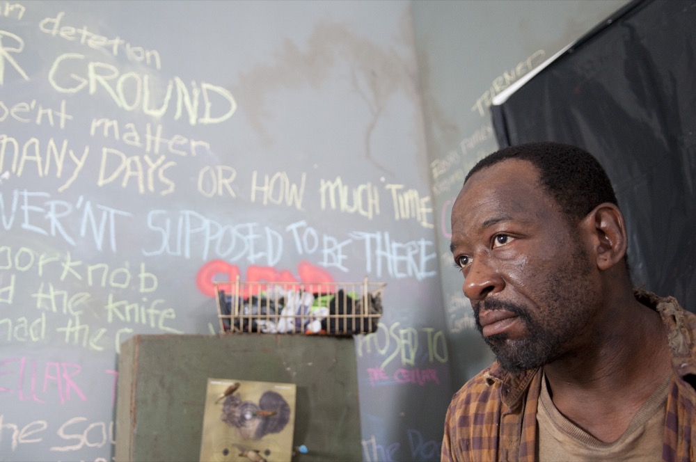 Morgan (Lennie James) - The Walking Dead_Season 3, Episode 12_"Clear" - Photo Credit: Gene Page/AMC