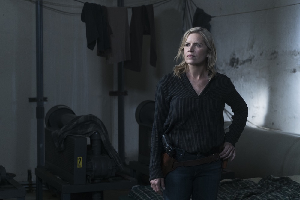 Kim Dickens as Madison Clark - Fear the Walking Dead _ Season 3, Episode 11 - Photo Credit: Richard Foreman, Jr/AMC