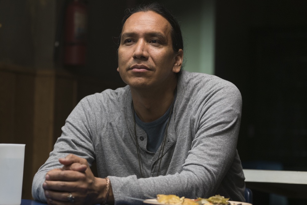 Michael Greyeyes as Qaletaqa Walker- Fear the Walking Dead _ Season 3, Episode 11 - Photo Credit: Richard Foreman, Jr/AMC