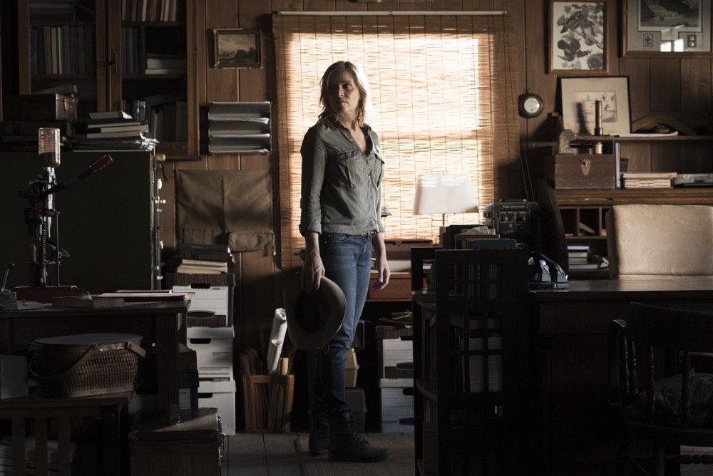Kim Dickens as Madison Clark - Fear the Walking Dead _ Season 3, Episode 9 - Photo Credit: Richard Foreman, Jr/AMC