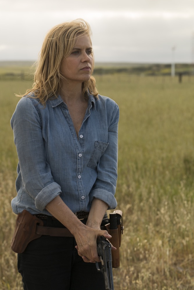 Kim Dickens as Madison Clark - Fear the Walking Dead _ Season 3, Episode 9 - Photo Credit: Richard Foreman, Jr/AMC