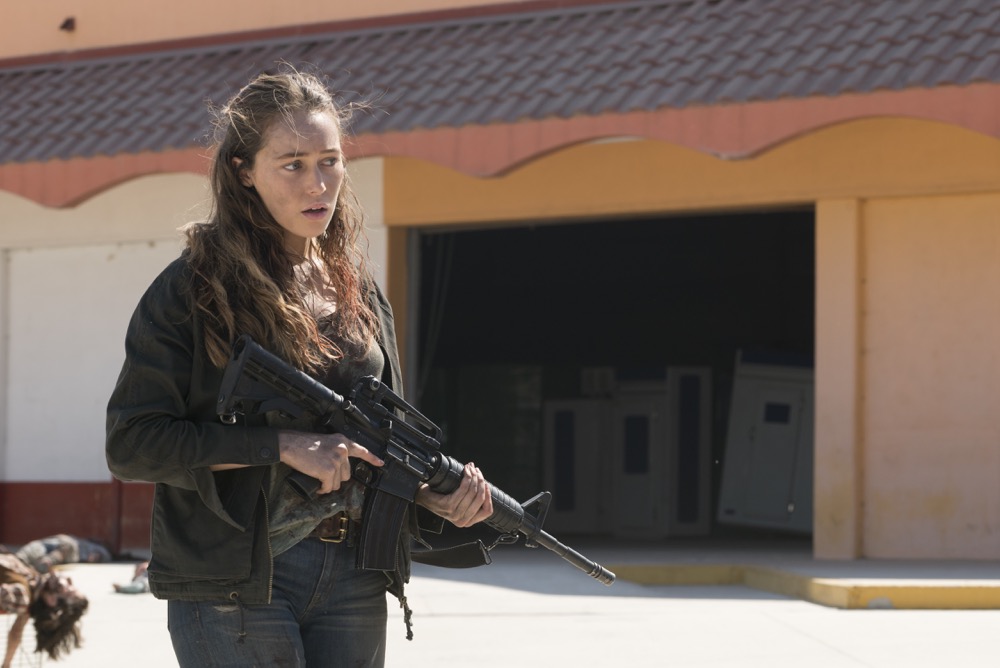 Alycia Debnam-Carey as Alicia Clark - Fear the Walking Dead _ Season 3, Episode 14 - Photo Credit: Richard Foreman, Jr/AMC