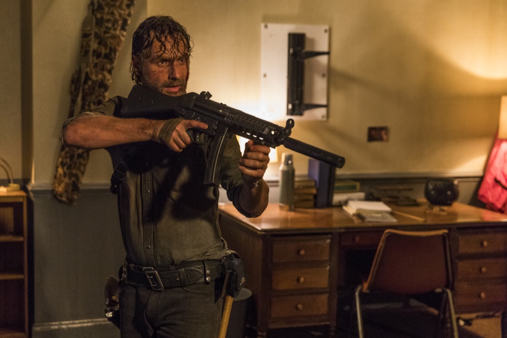 Andrew Lincoln as Rick Grimes - The Walking Dead _ Season 8, Episode 2 - Photo Credit: Jackson Lee Davis/AMC