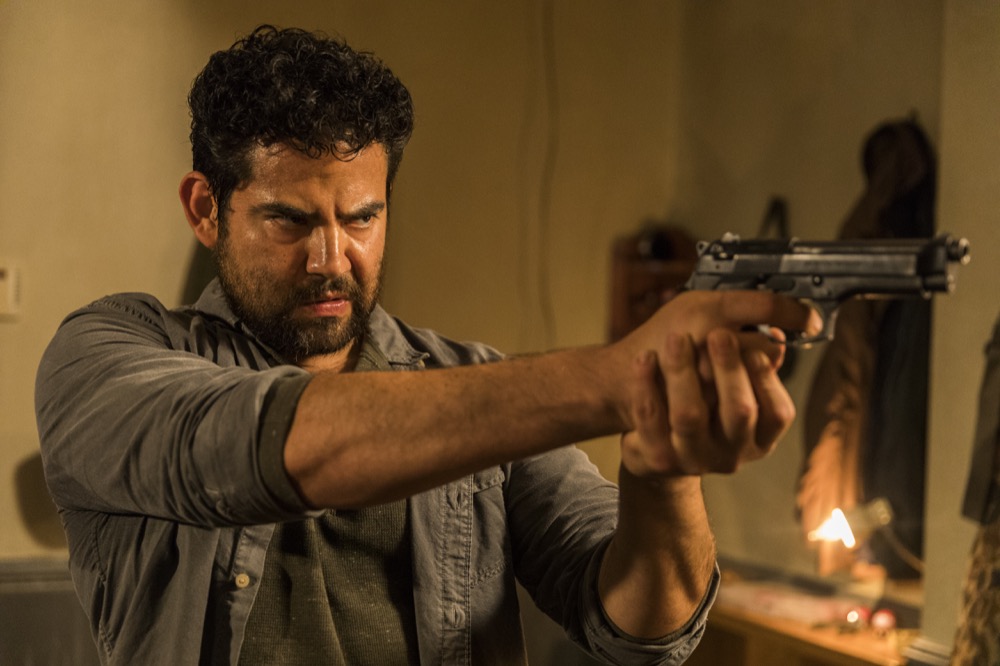 Juan Gabriel Pareja as Morales  - The Walking Dead _ Season 8, Episode 2 - Photo Credit: Jackson Lee Davis/AMC