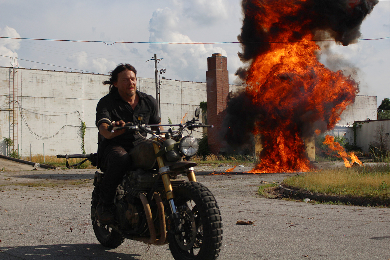 Norman Reedus as Daryl Dixon - The Walking Dead _ Season 8, Episode 1 - Photo Credit: Greg Nicotero/AMC