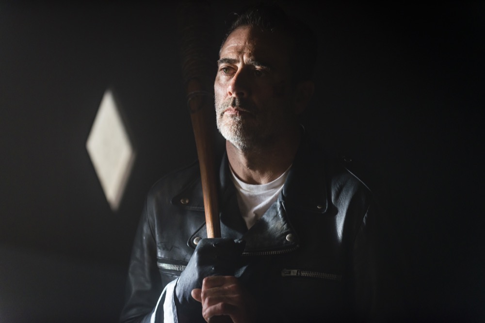 Jeffrey Dean Morgan as Negan - The Walking Dead _ Season 8, Episode 1 - Photo Credit: Gene Page/AMC
