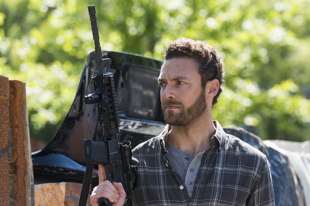 Ross Marquand as Aaron - The Walking Dead _ Season 8, Episode 1 - Photo Credit: Gene Page/AMC