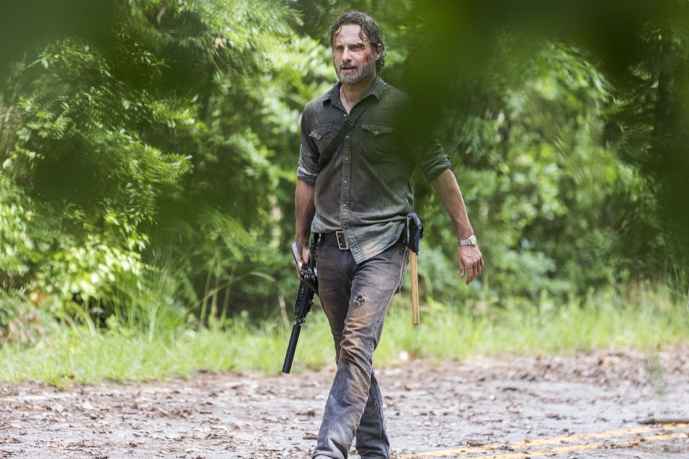 Andrew Lincoln as Rick Grimes - The Walking Dead _ Season 8, Episode 6 - Photo Credit: Jackson Lee Davis/AMC