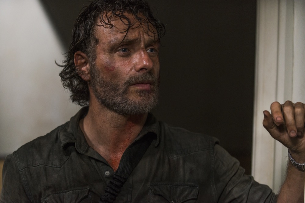 Andrew Lincoln as Rick Grimes - The Walking Dead _ Season 8, Episode 3 - Photo Credit: Gene Page/AMC