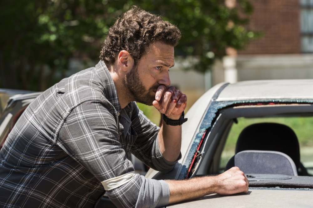 Ross Marquand as Aaron - The Walking Dead _ Season 8, Episode 3 - Photo Credit: Gene Page/AMC