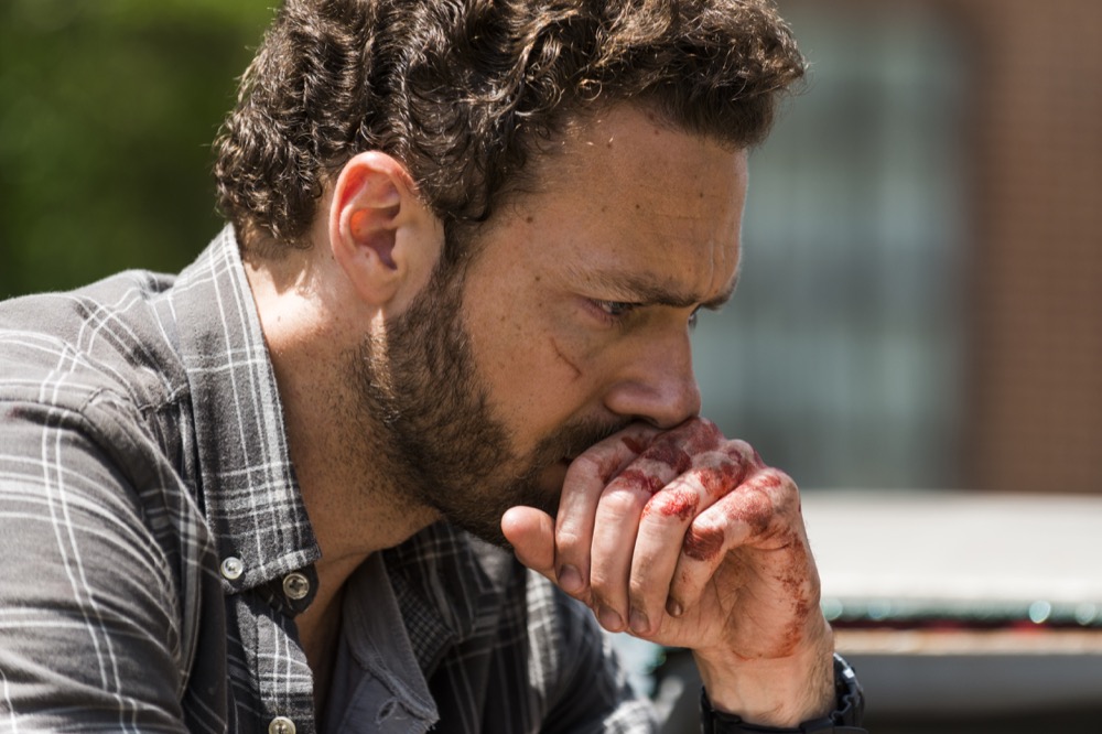 Ross Marquand as Aaron - The Walking Dead _ Season 8, Episode 3 - Photo Credit: Gene Page/AMC