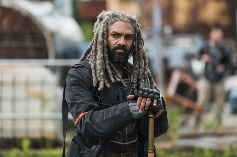 Khary Payton as Ezekiel - The Walking Dead _ Season 8, Episode 3 - Photo Credit: Gene Page/AMC