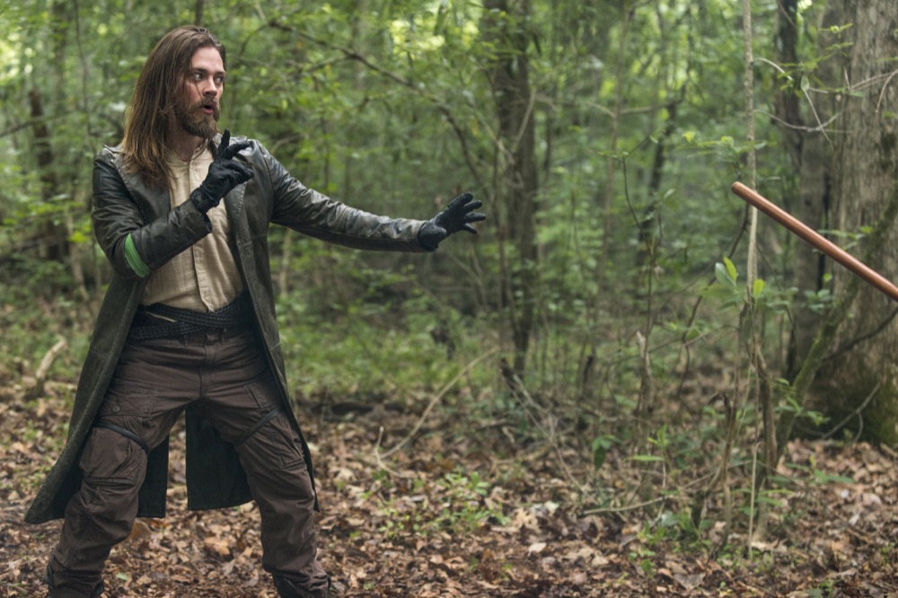 Tom Payne as Paul 'Jesus' Rovia - The Walking Dead _ Season 8, Episode 3 - Photo Credit: Gene Page/AMC