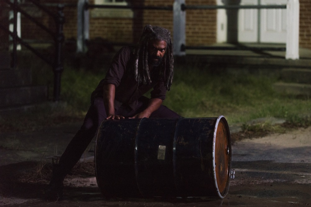 Khary Payton as Ezekiel - The Walking Dead _ Season 8, Episode 8 - Photo Credit: Gene Page/AMC