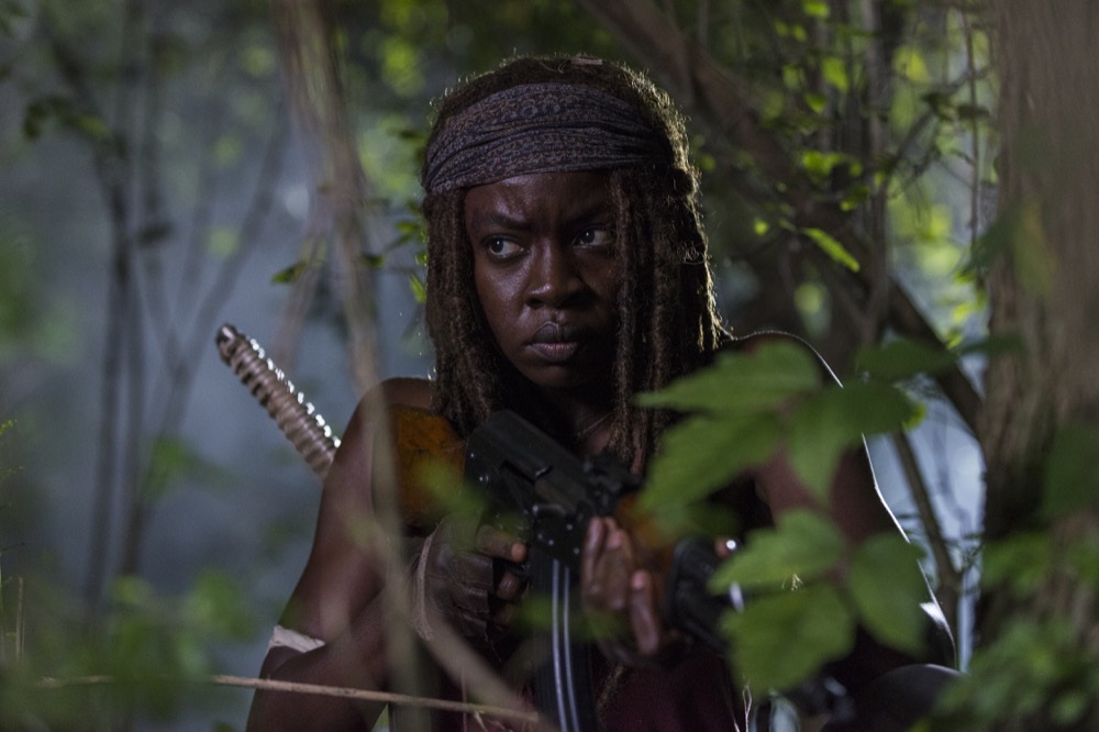 Danai Gurira as Michonne - The Walking Dead _ Season 8, Episode 8 - Photo Credit: Gene Page/AMC